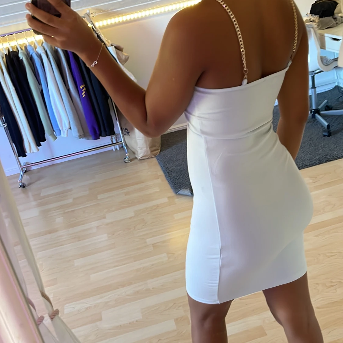 Blå klänning  - 90