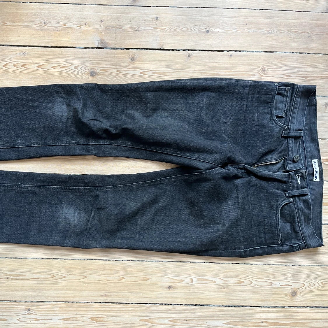 Acne Jeans, 30/34, svarta, Mic Raven - 90