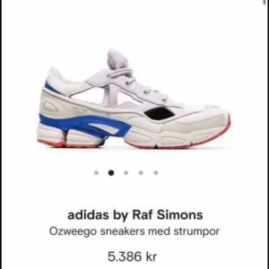 Raf simons ozweego - Adidas X Raf. Nypris 5000+ enligt farfetch. Väldig sköna. Knappt använda. Alla tags, laces, o 3 par matchande raf simons strumpor medföljer 