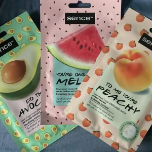 Ansiktsmasker - Ansiktsmasker från Sence 5 kr/st💖 Alla för 10 kr, nypris 20 kr/st, köpta på Normal💖