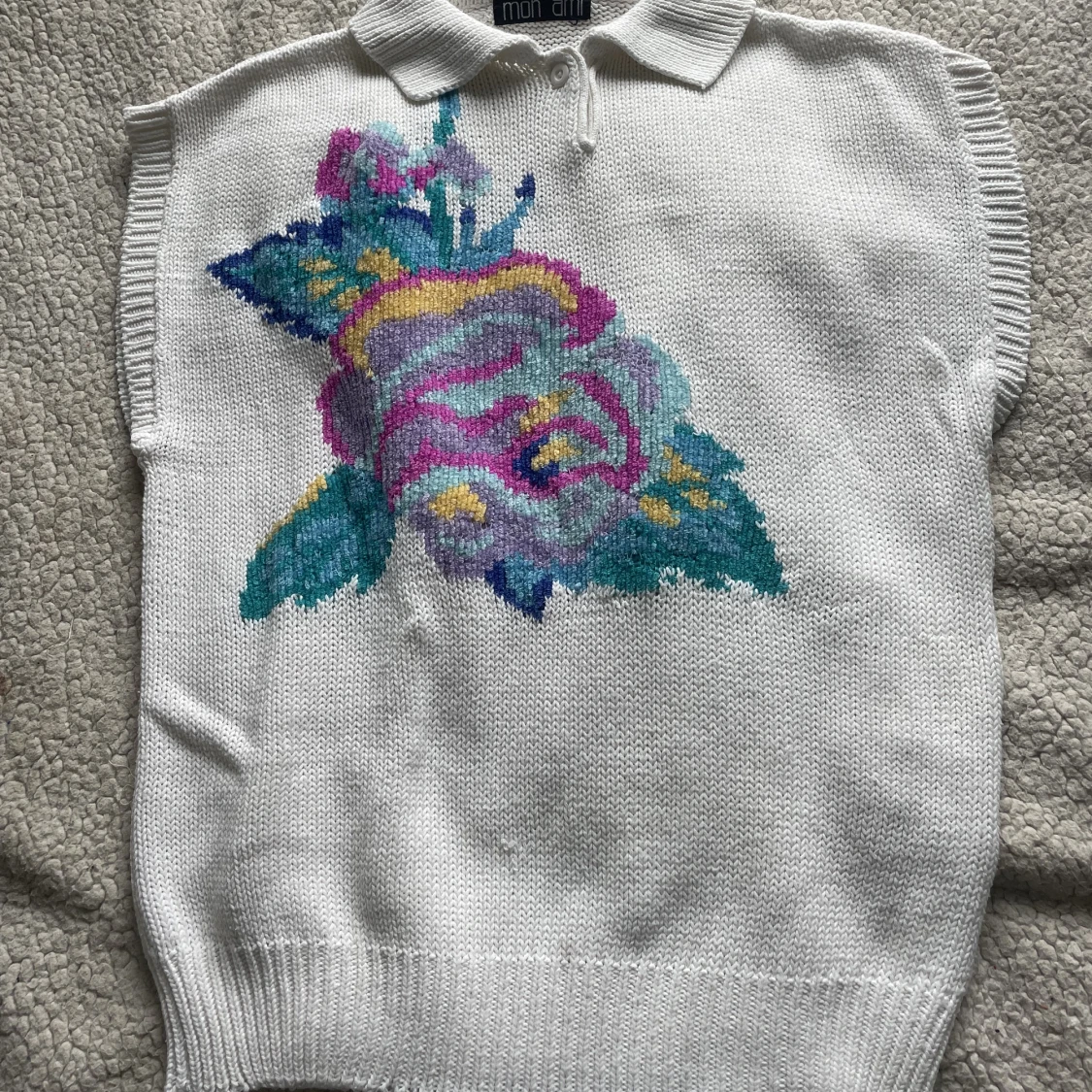 Stickad pullover! - 90