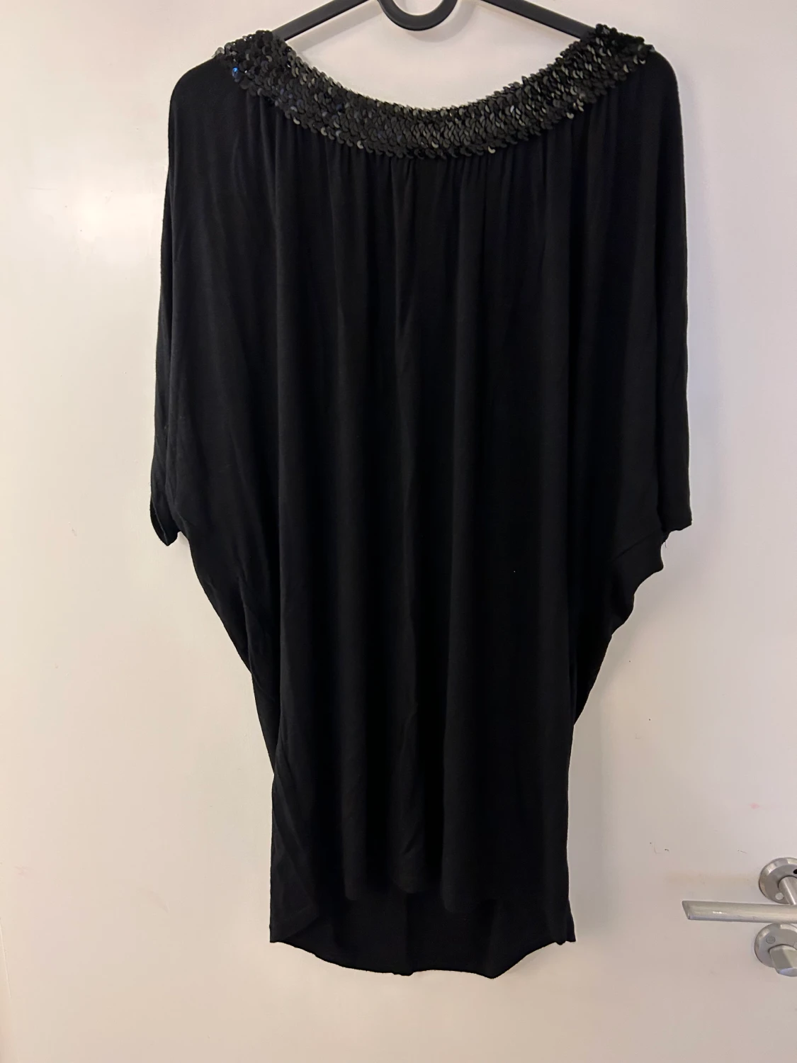 Oversize t-tröja paljetter M - 90