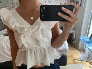 Vit topp - Jättefin topp från hm