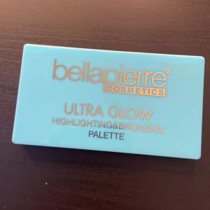 Helt oanvänd highliter och bronzer palette från bellapierre cosmetics💗