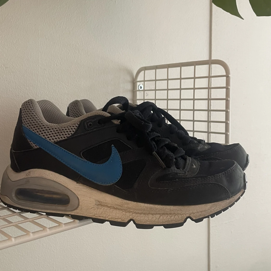 Blå Nike Air Max skor
