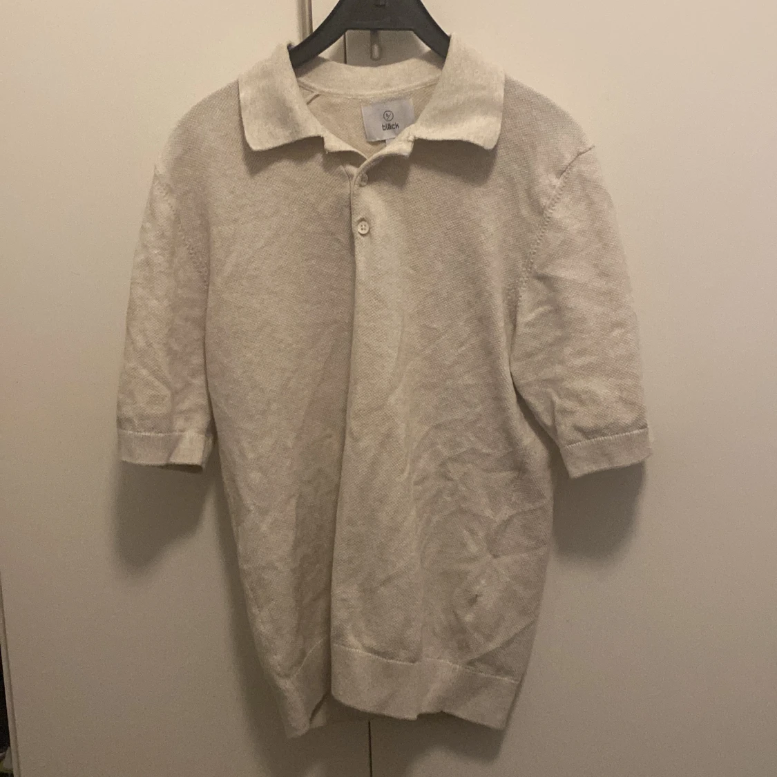 Stickad bläck piké  - 91