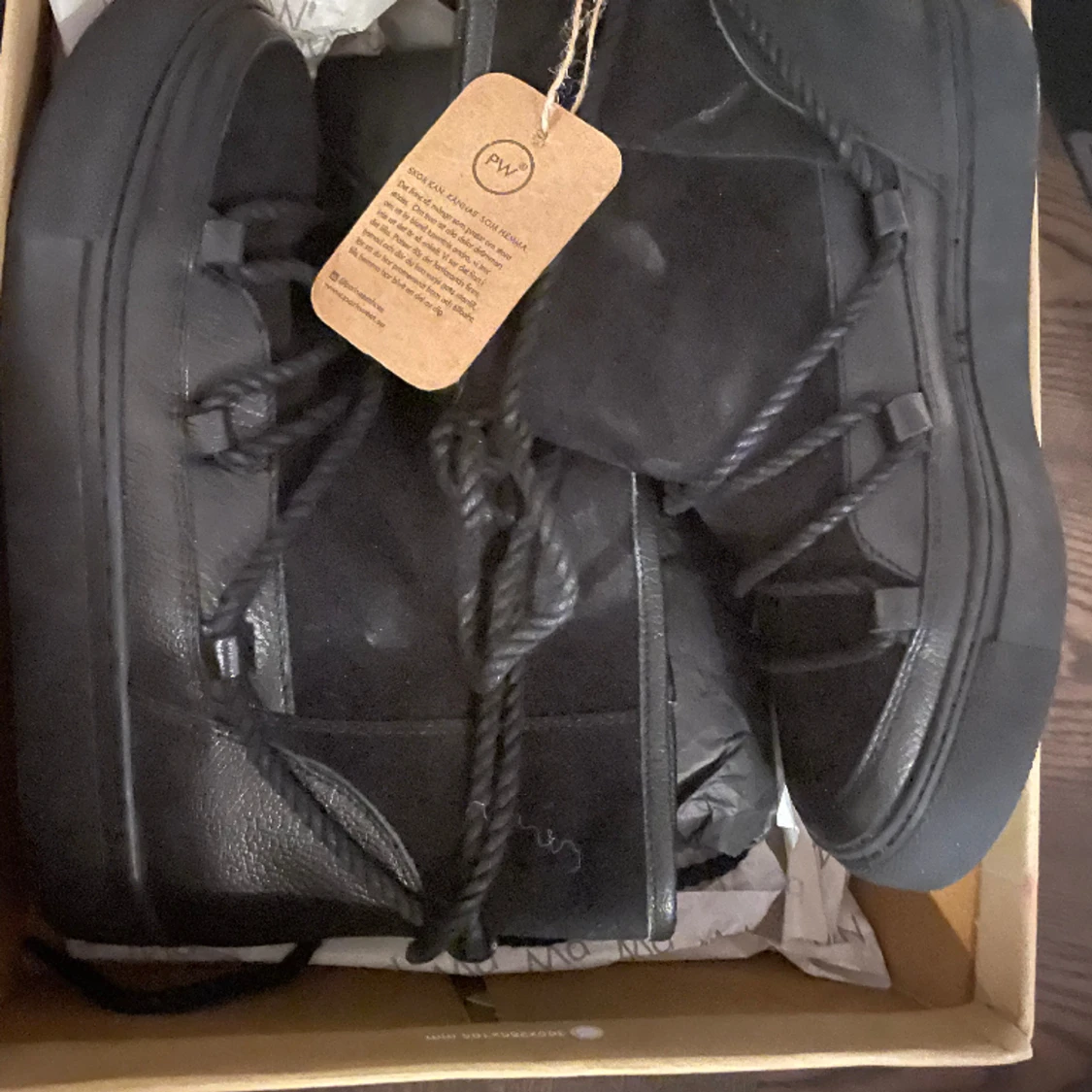 Vinterskor med snören - 91