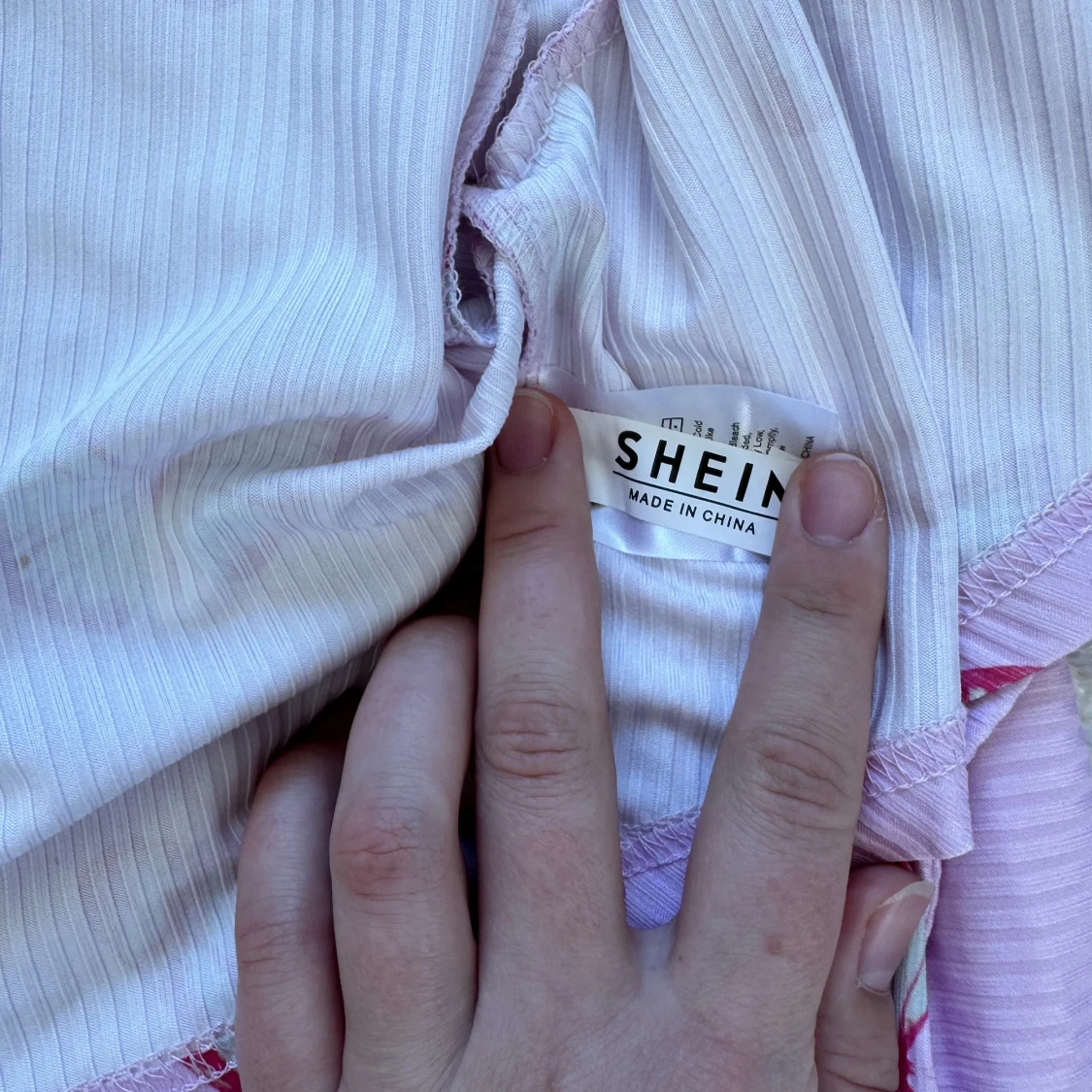 Gullig rosa topp - 91