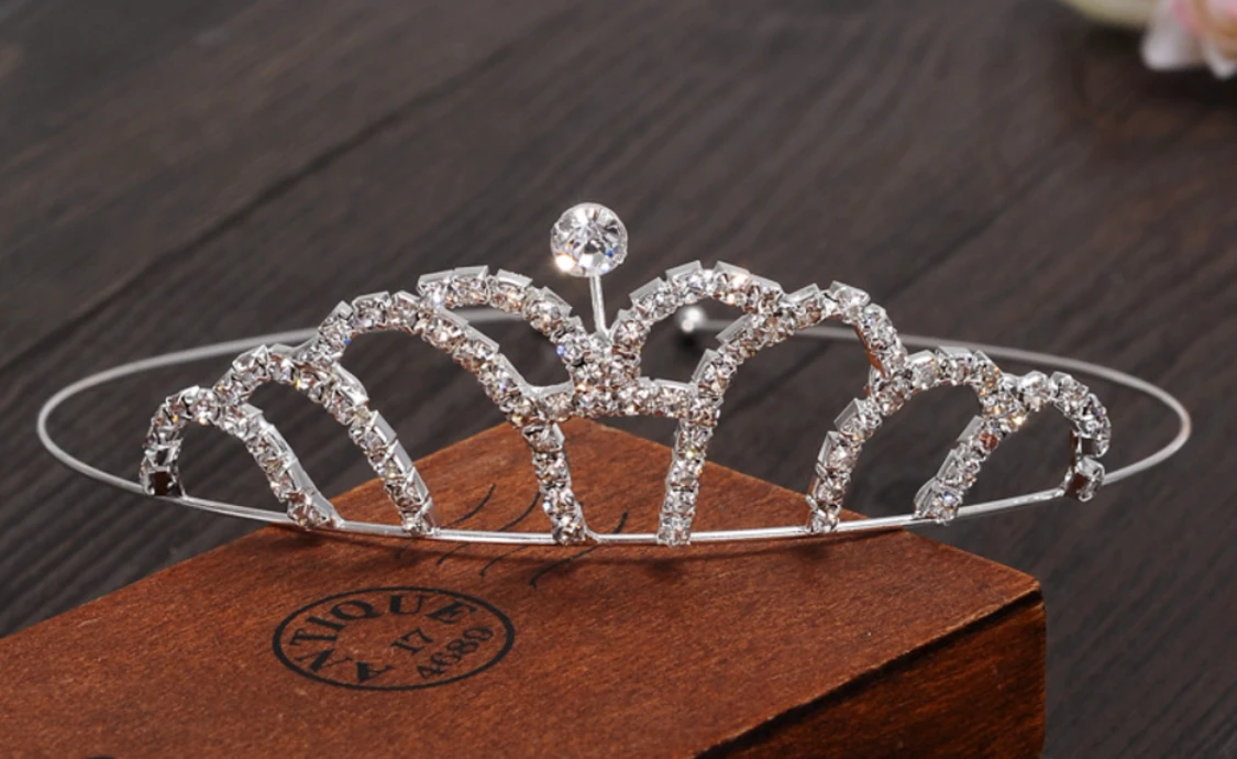 Strass/Kristll Brudkrona  - 90