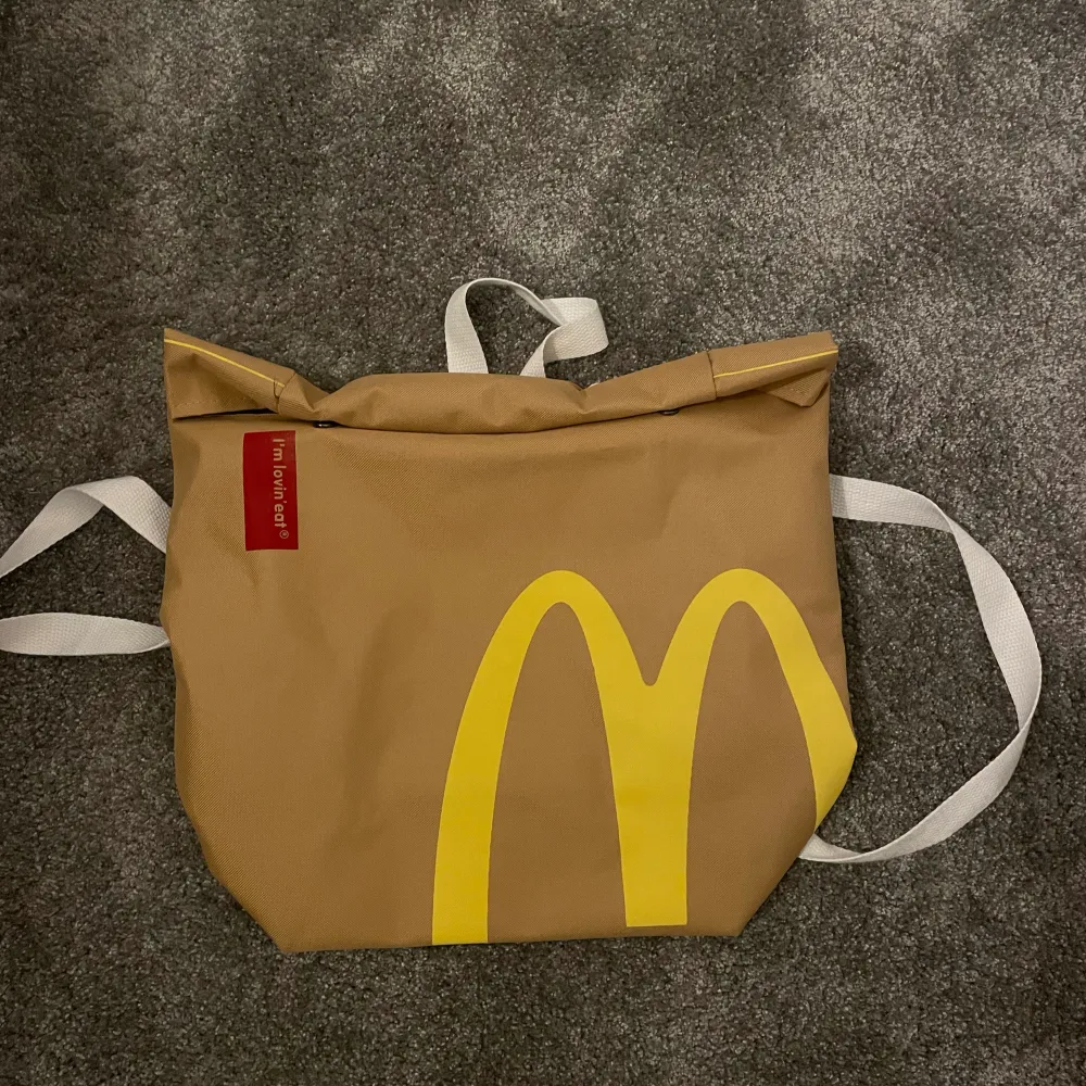 Mcdonalds ryggsäck helt enkelt.. Väskor.