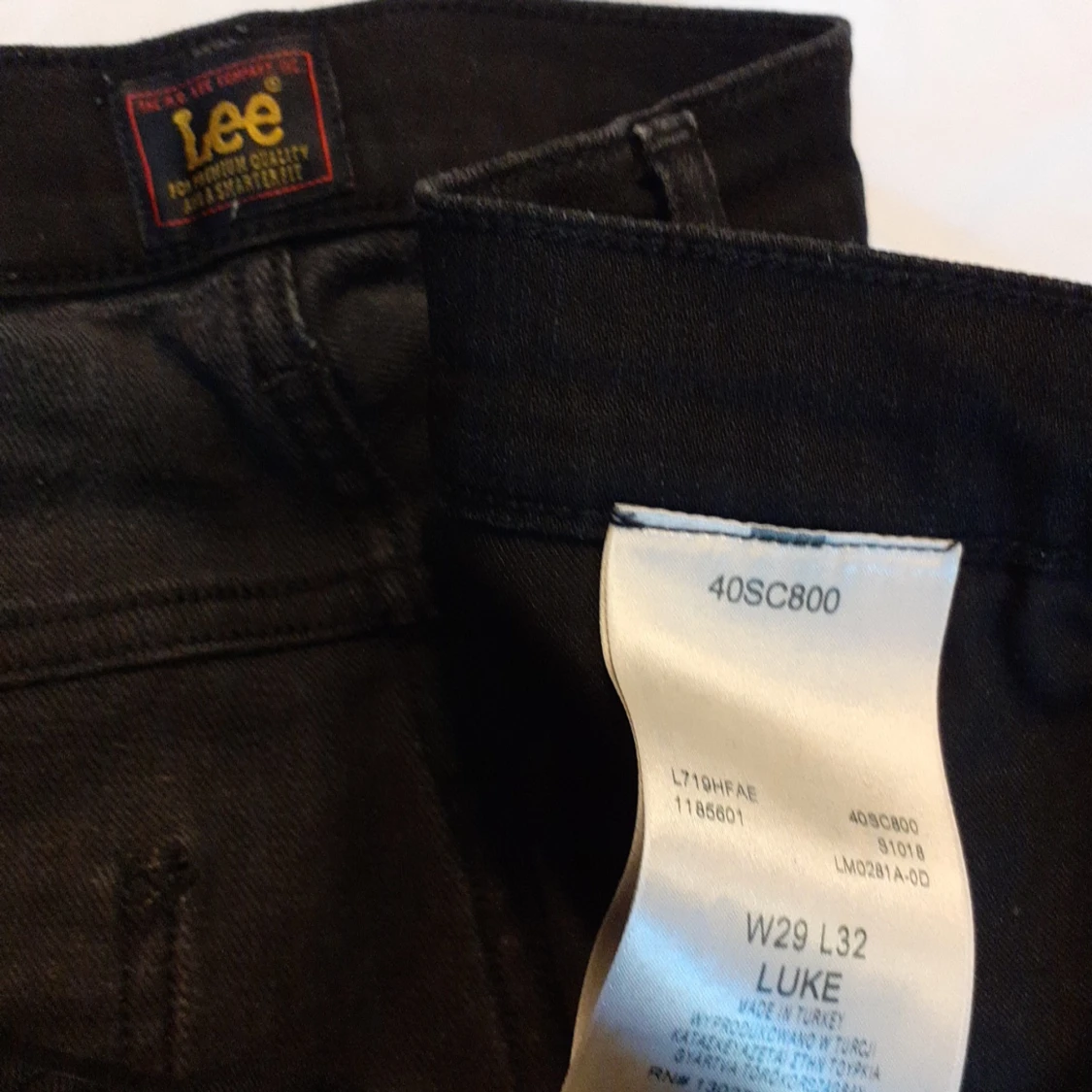 Svarta Lee-jeans - 91