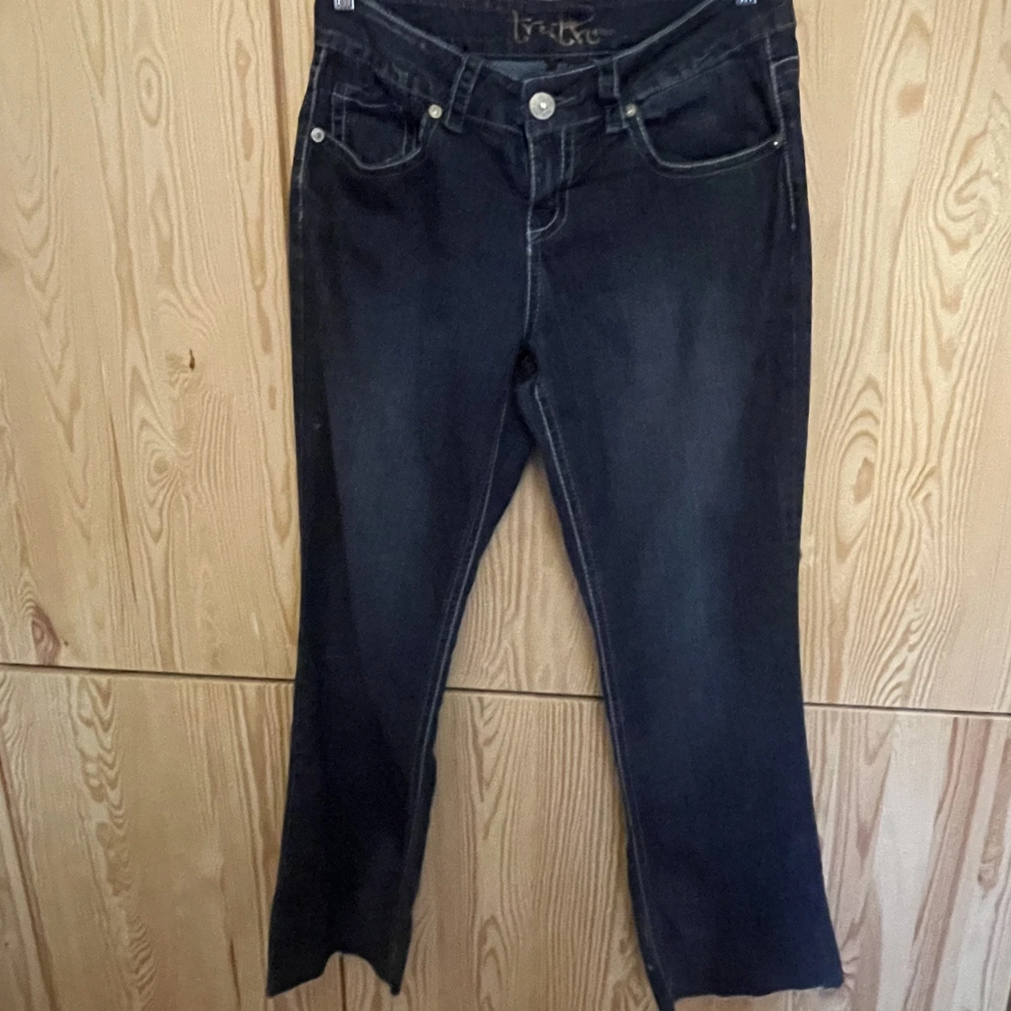 lågmidjade jeans  - 91