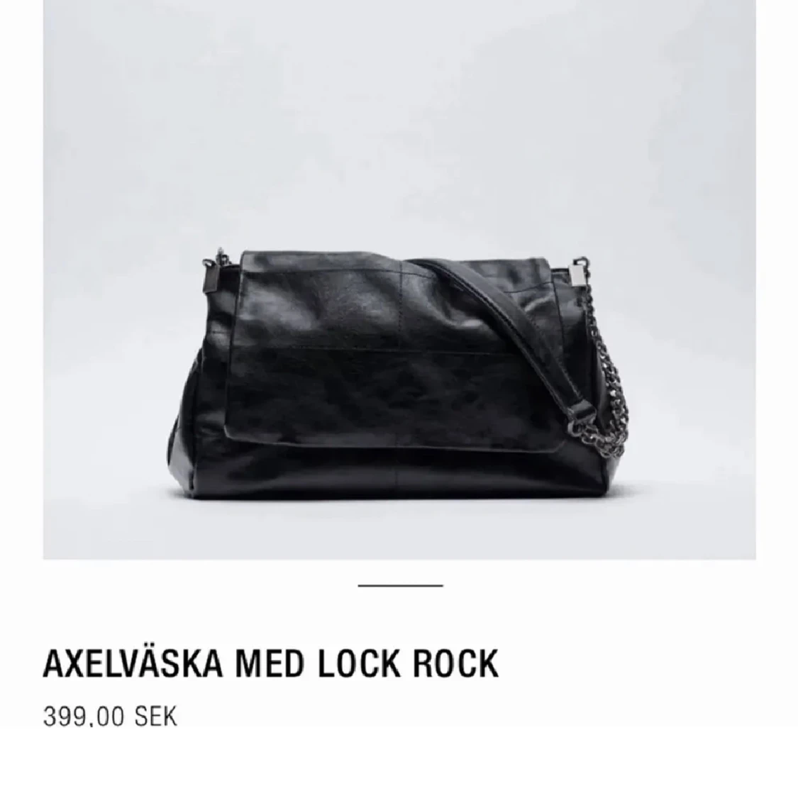 Svart Väska Zara