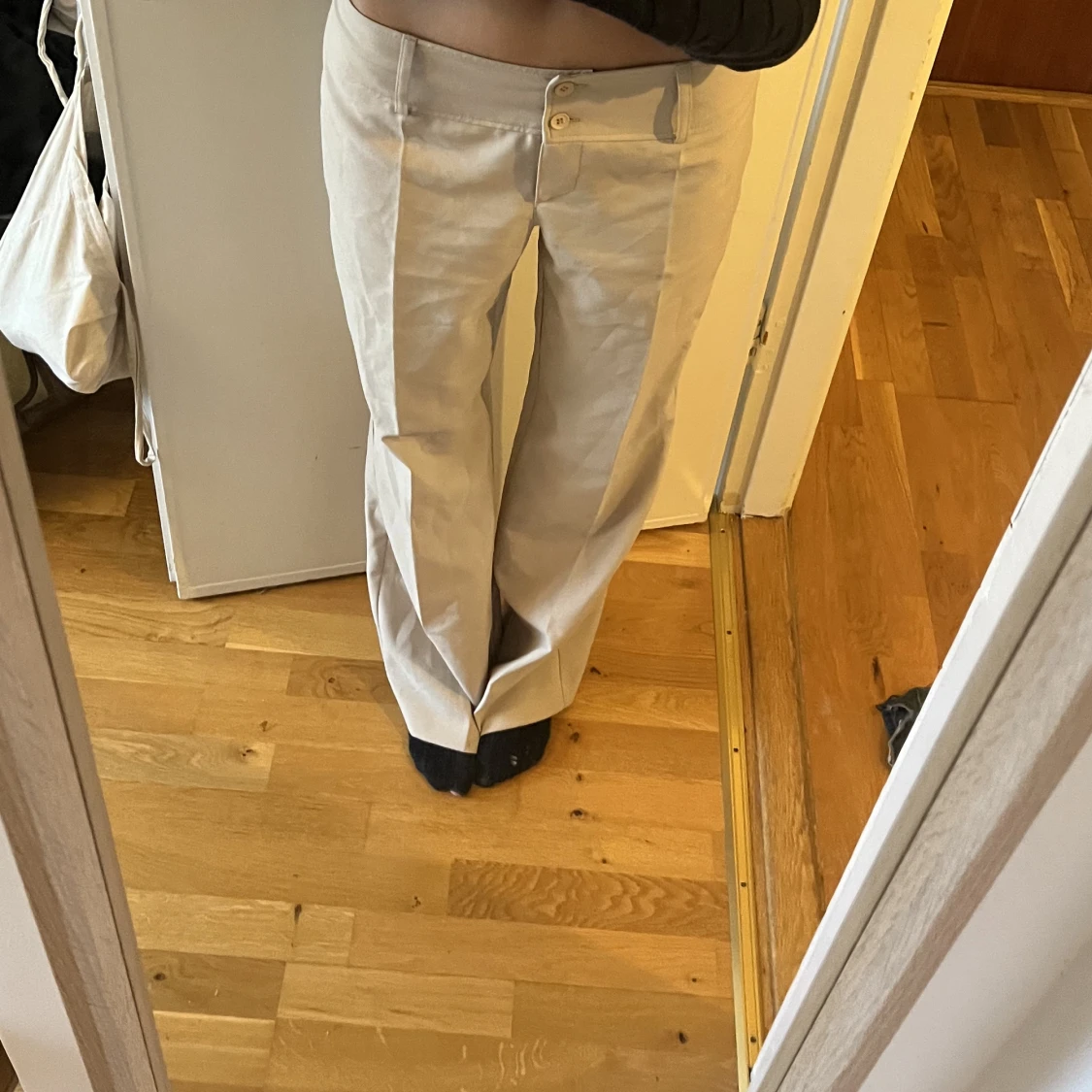 Lowwaist chinos/kostymbyxor - 91