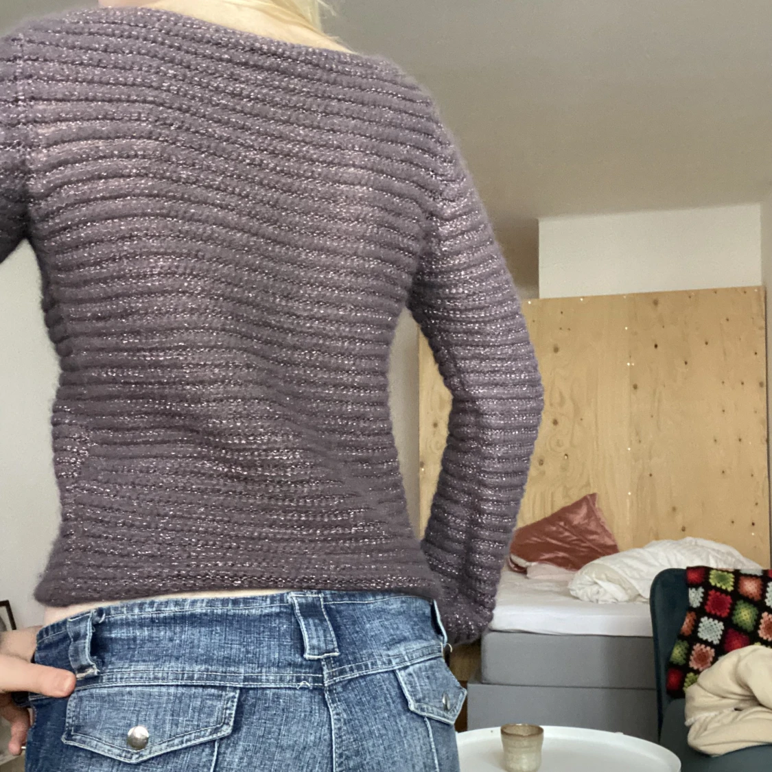 Stickad tröja - 90