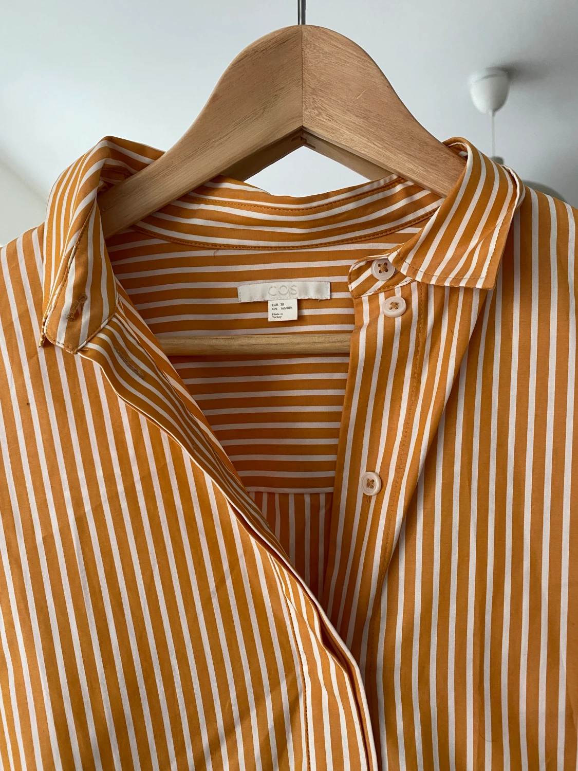 Randig krispig COS blus - 91