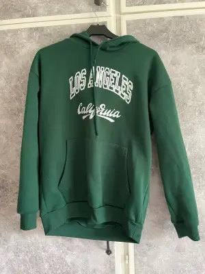 En grön hoodie från shein som kan vara nopprig