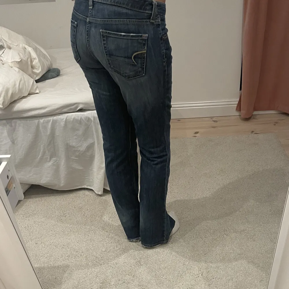Jättefina jeans från Usa❤️storlek 8 i amerikansk storlek men nassar mig som brukar bära 36/38. Jeans & Byxor.