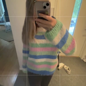 Stickad tröja - Oanvänd🩵   Pris kan diskuteras vid snabb affär😚 Nypris 399kr