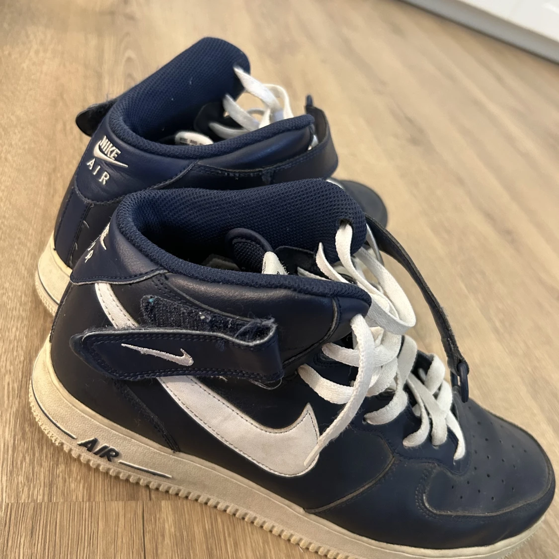 Nike Airforce 1 mörk blå HERR  - 90