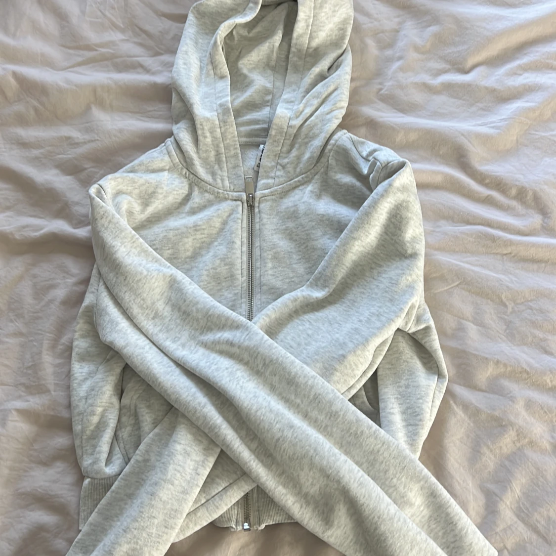 Kroppad hoddie - 90