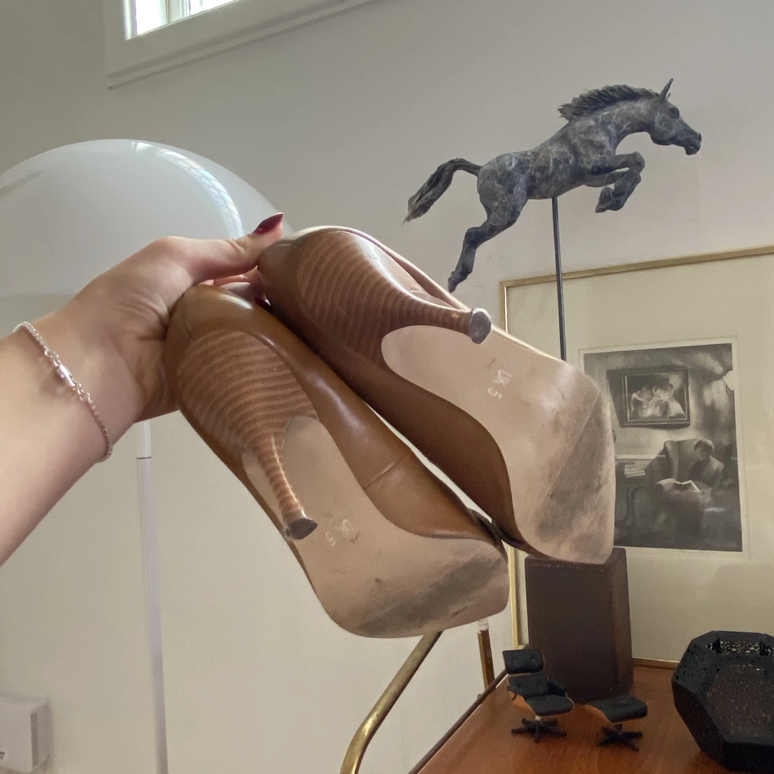 Supersnygga vintageklackar stlk 38 - 91