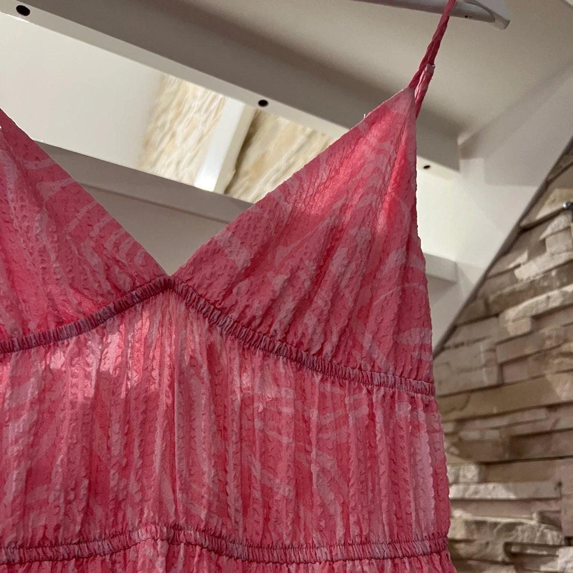 Rosa långklänning H&M - 90