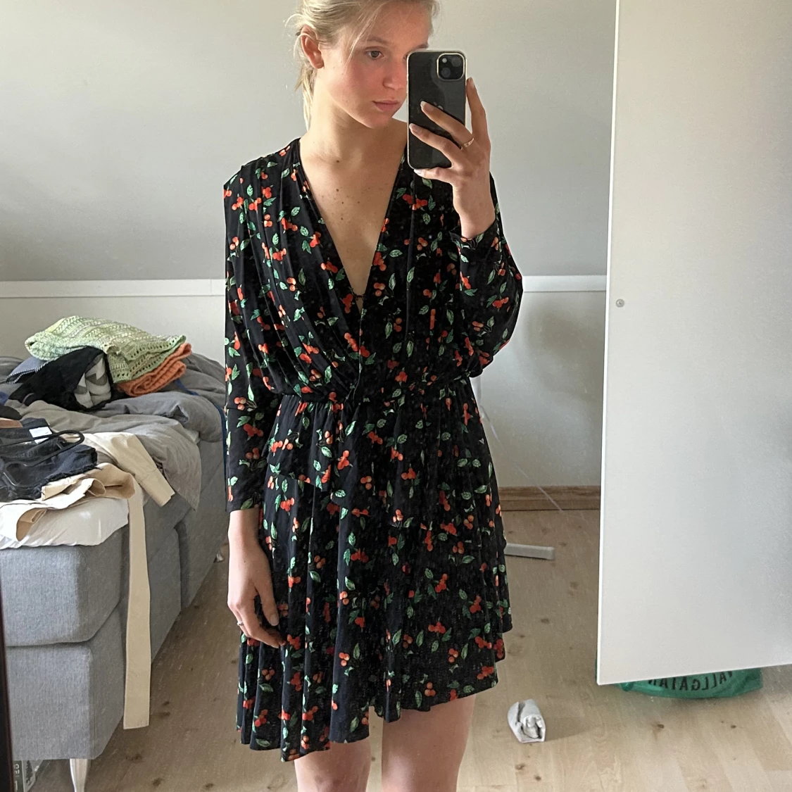 Asymmetrisk klänning 