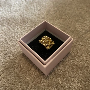 Edblad nit ring - Säljer min Edblad ring i guld. Den har tappat lite färg men det är inget man tänker på på långt håll, men därav priset, nypris är 399❤️