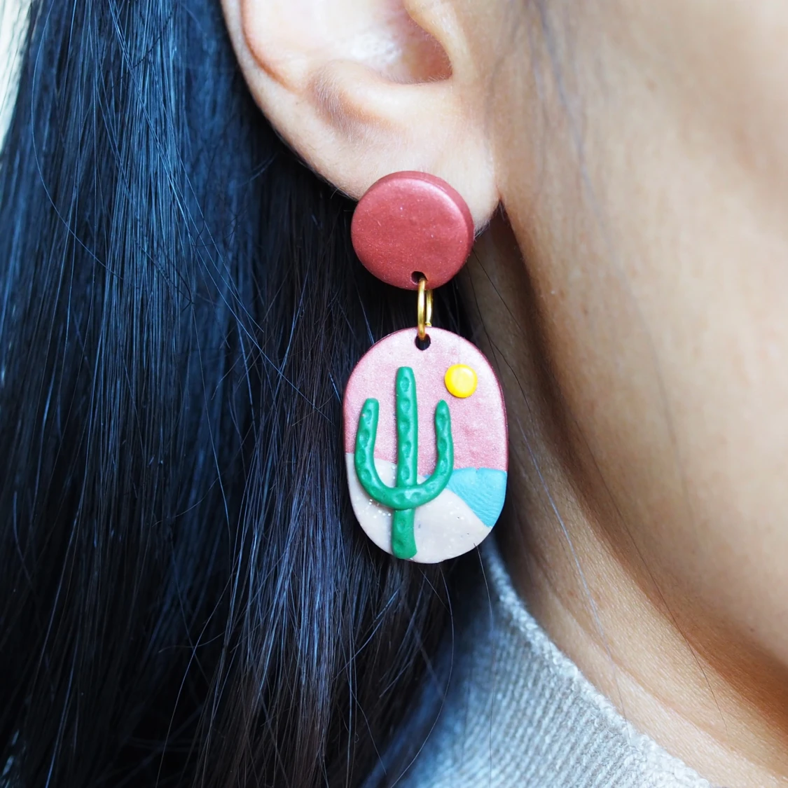 Handgjorda örhängen earrings