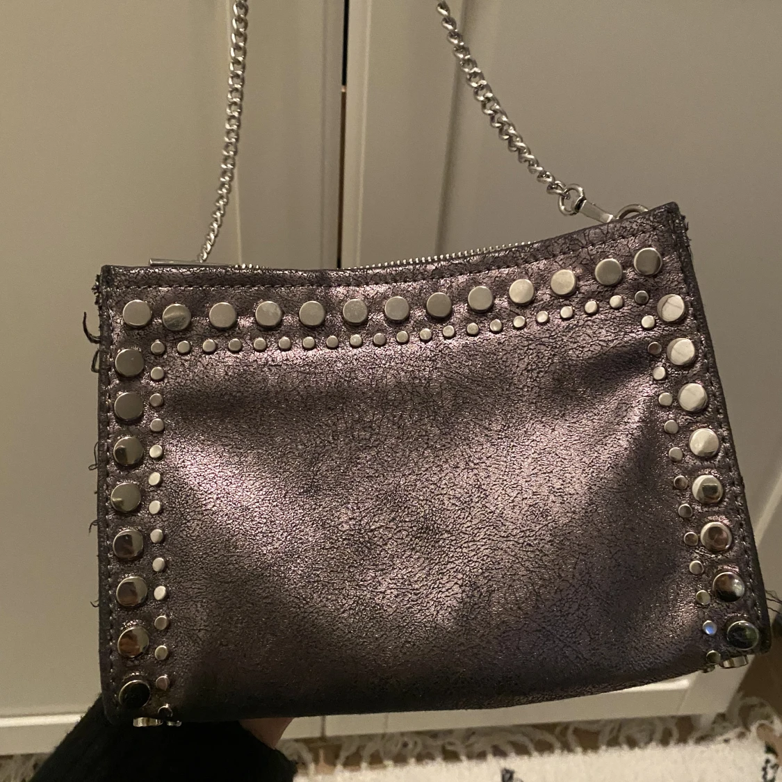 Silverväska zara  - 91