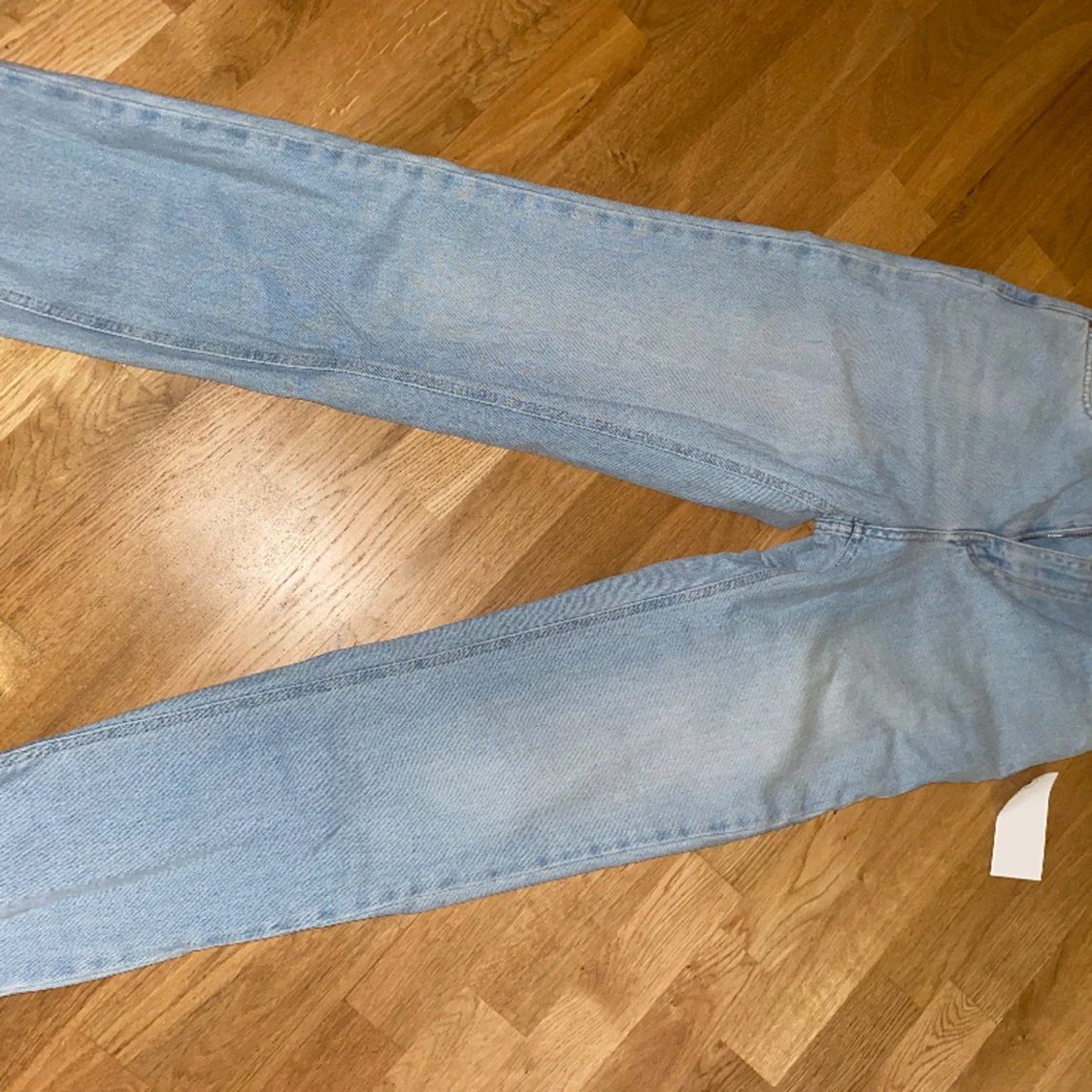 High-waist straight jeans - 91