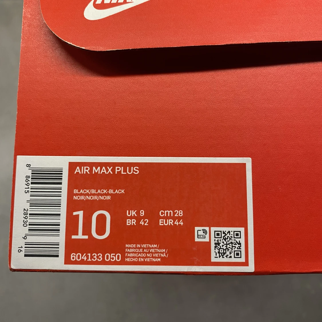 Air Max Plus Svart - 91