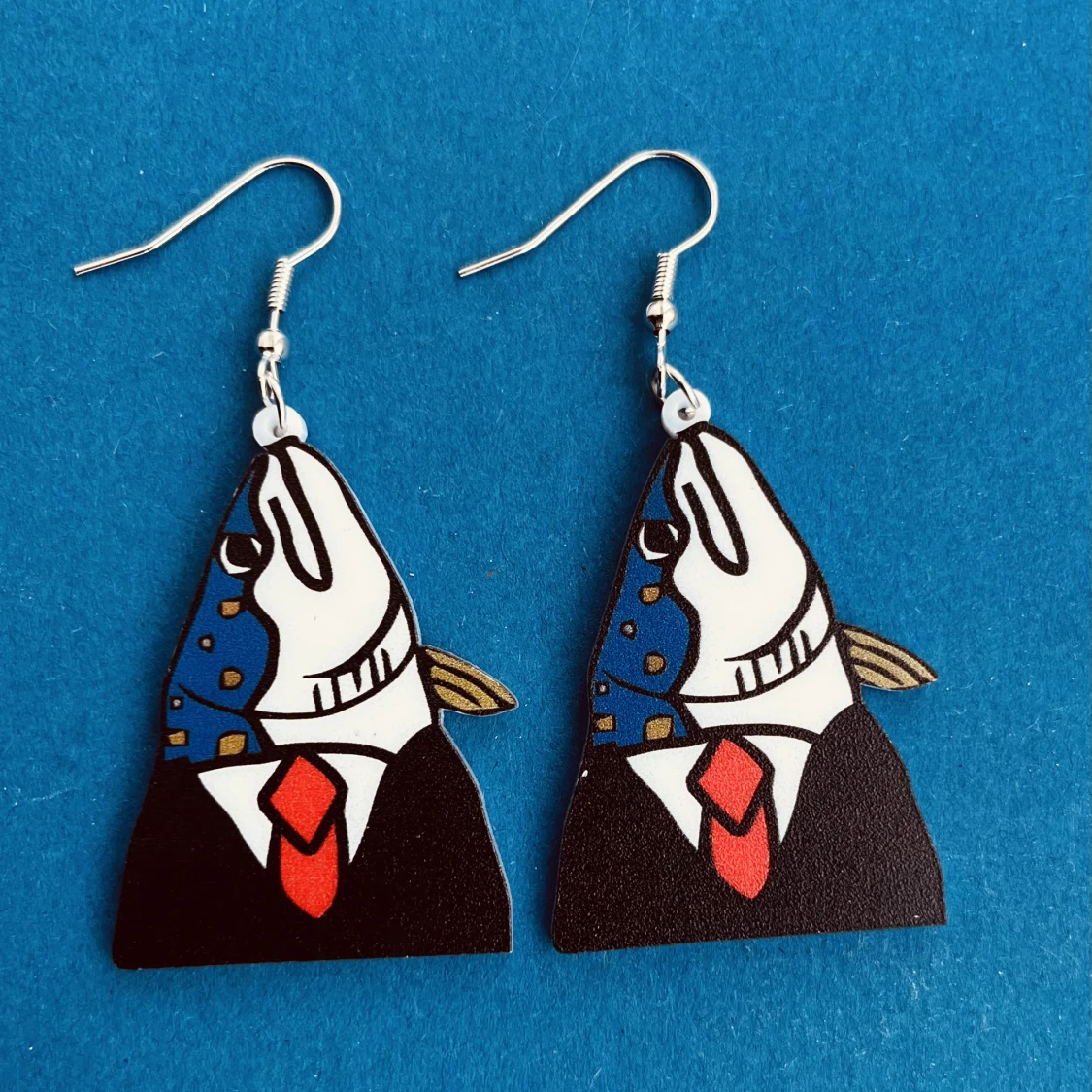 Fishman örhängen 💙