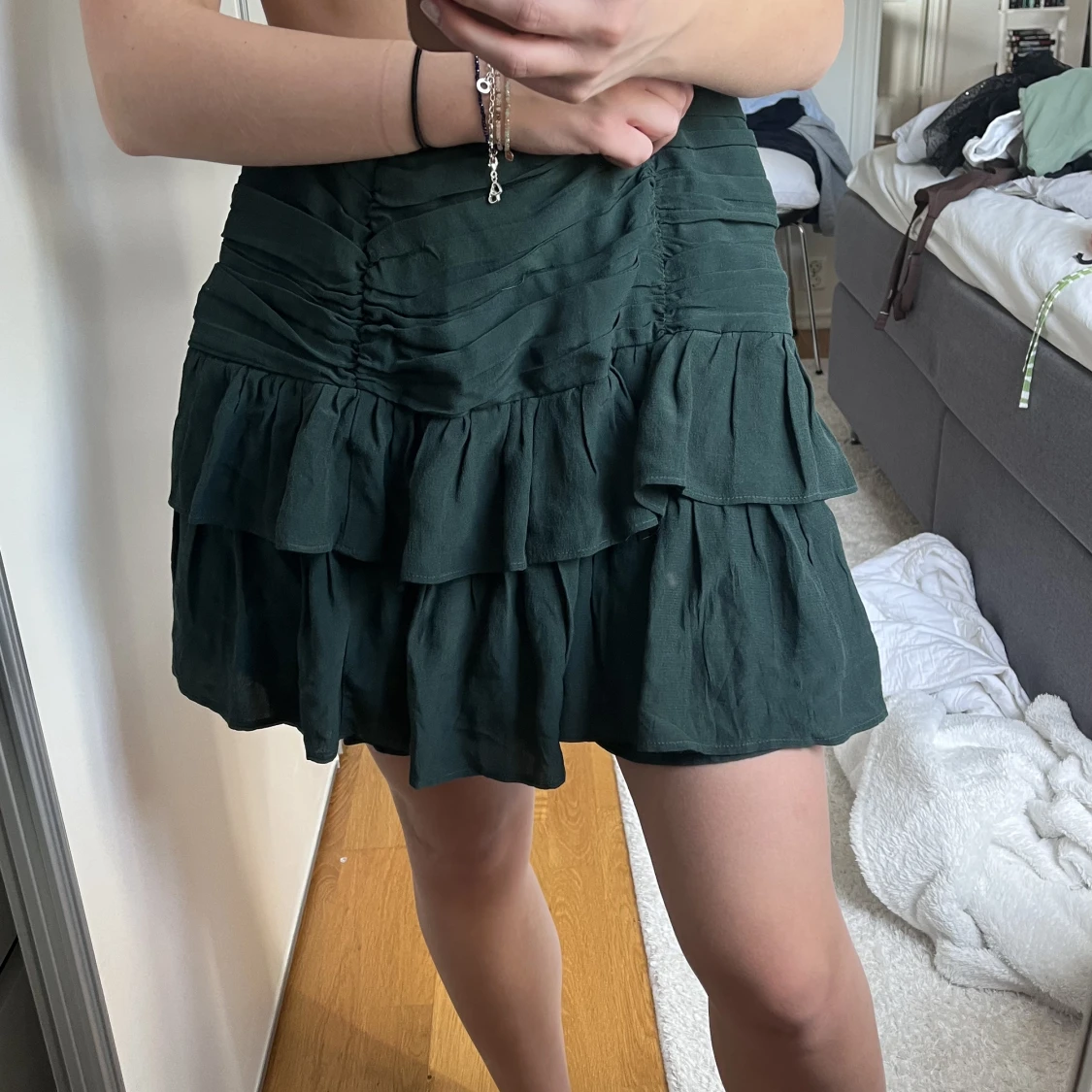 Grön volangkjol zara - 90