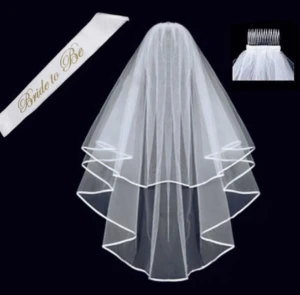 Bröllops Tillbehör- Veil - Mått ca 75.00*75.00cm   Fler lager