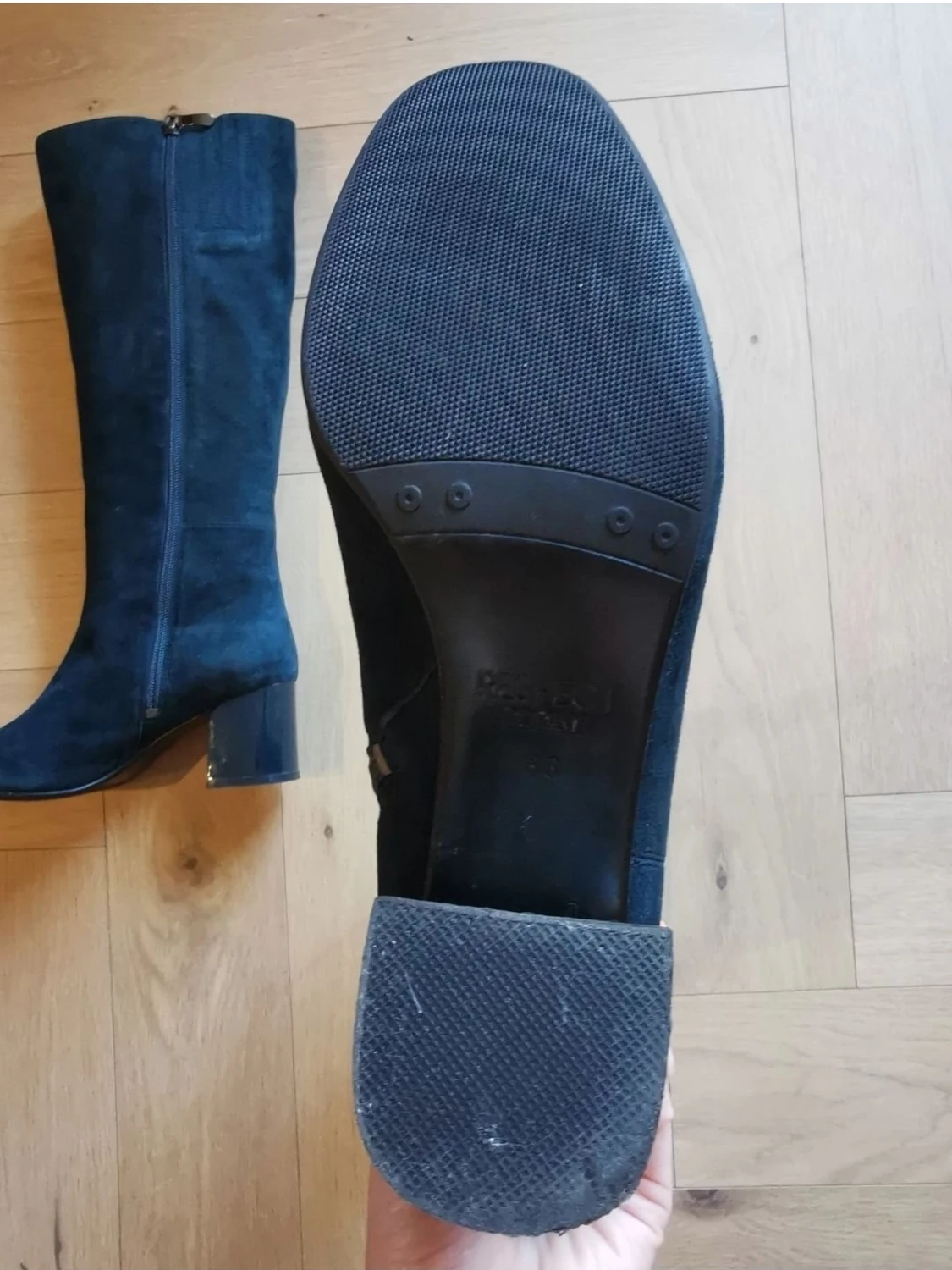 höst stövlar i mocka - 90