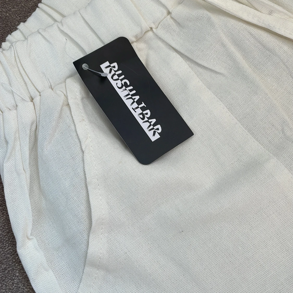 Vita linnebyxor - 91