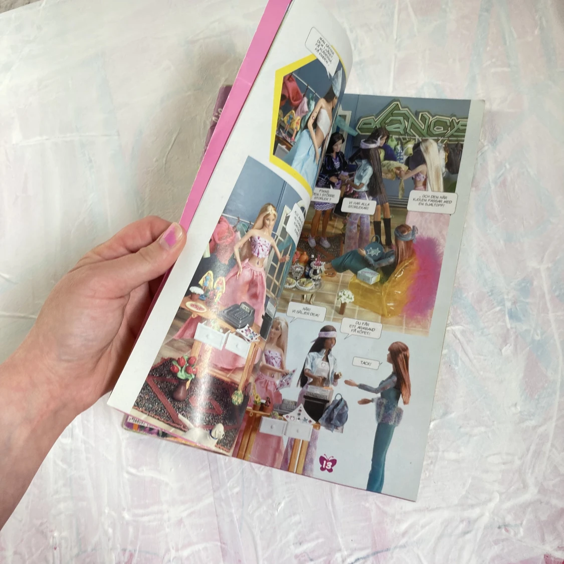 Äldre barbie tidning - 90