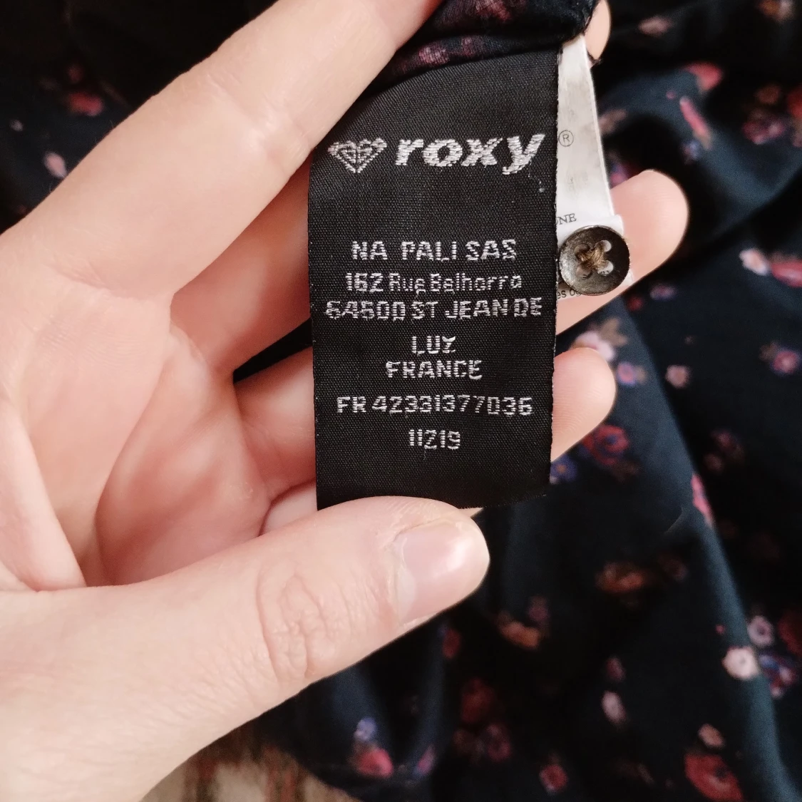 Blommig klänning storlek S - 91