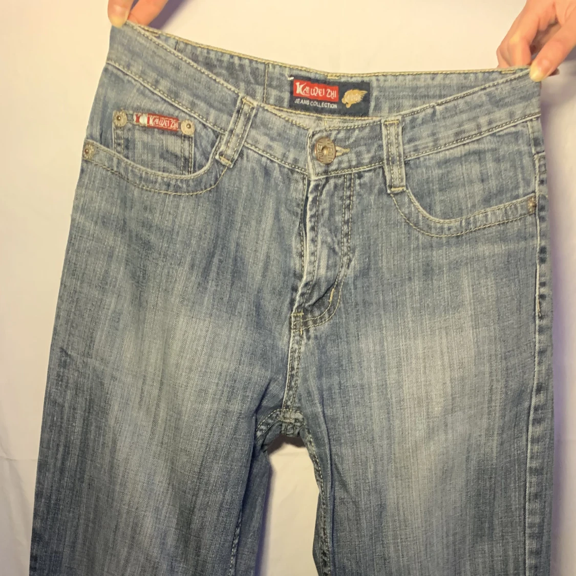 Baggy lågmidjade jeans - 90