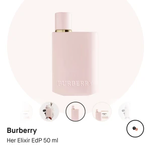 Burberry parfym - Endast testad. Väldigt god och feminin doft, doftar lite jordsgubbsmilkshake.  50 ml Köpt för 1195 kr Säljer för 700