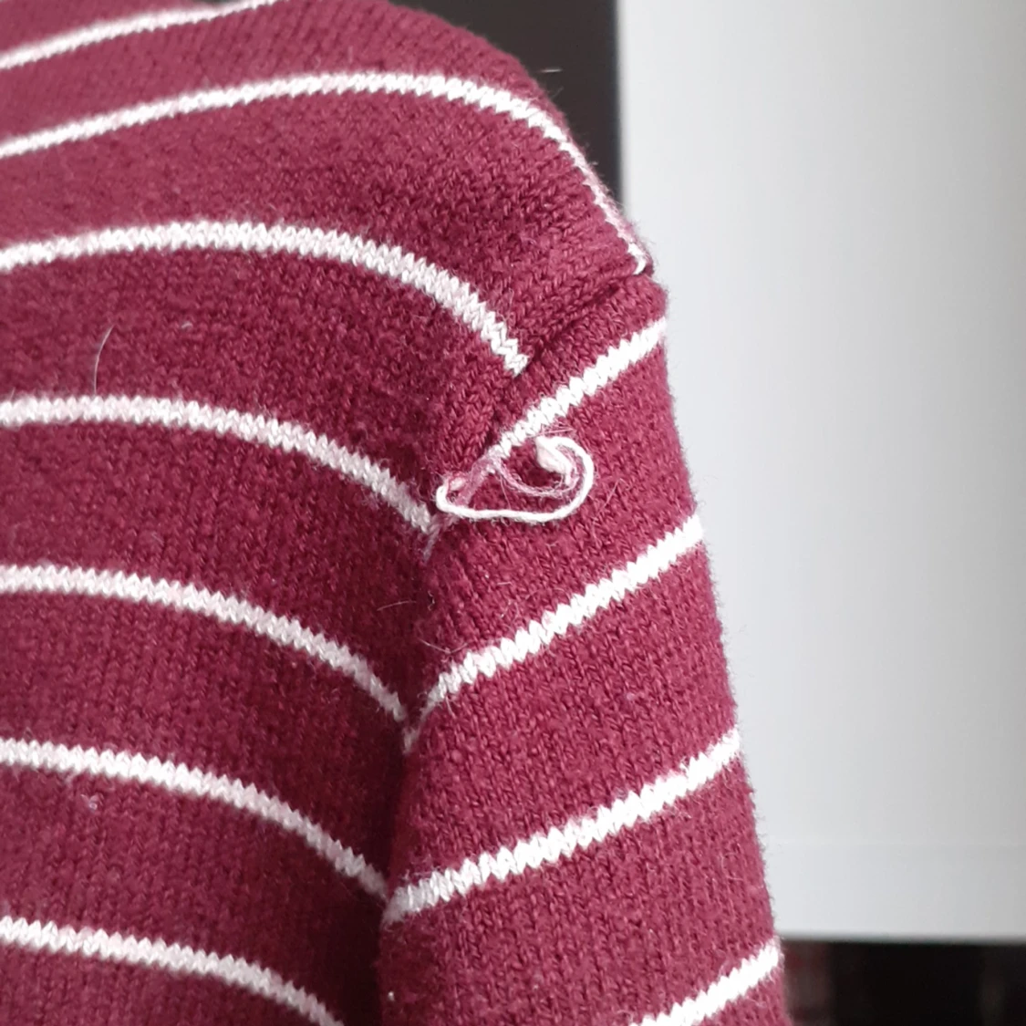 Röd&vit turtleneck - 91