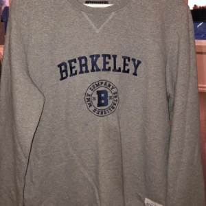 Grå tröja  - Säljer en riktigt fin grå tröja i märket ”Berkeley” som är i bra skick. Säljer den eftersom jag bytt stil och den passar inte då. (RIKTIGT BRA PRIS)