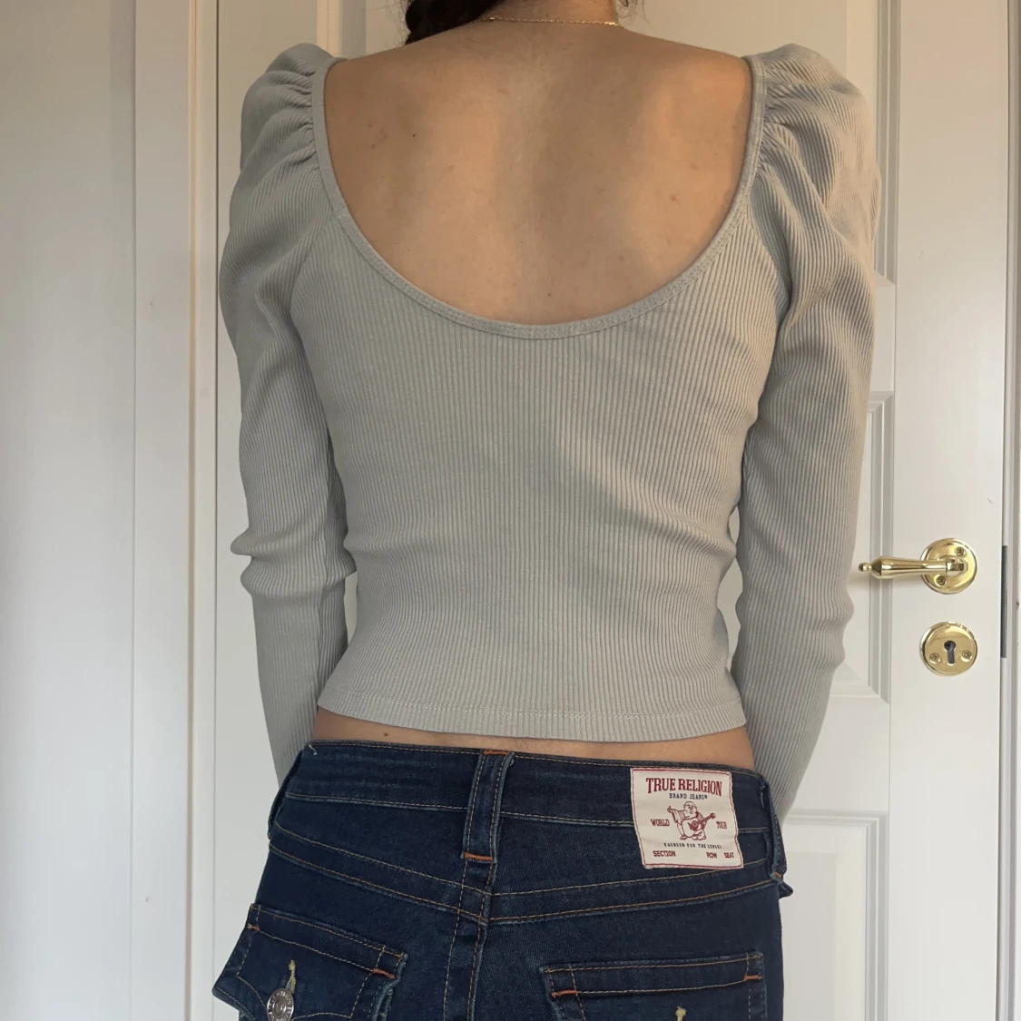 Urringad grön topp - 91