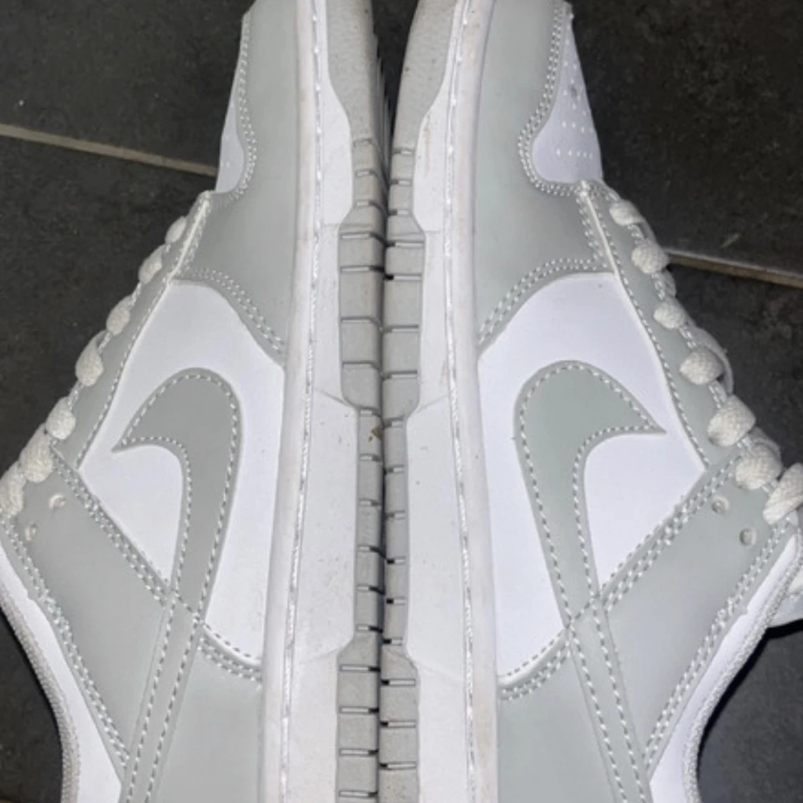 Grey Nike dunks  - 90