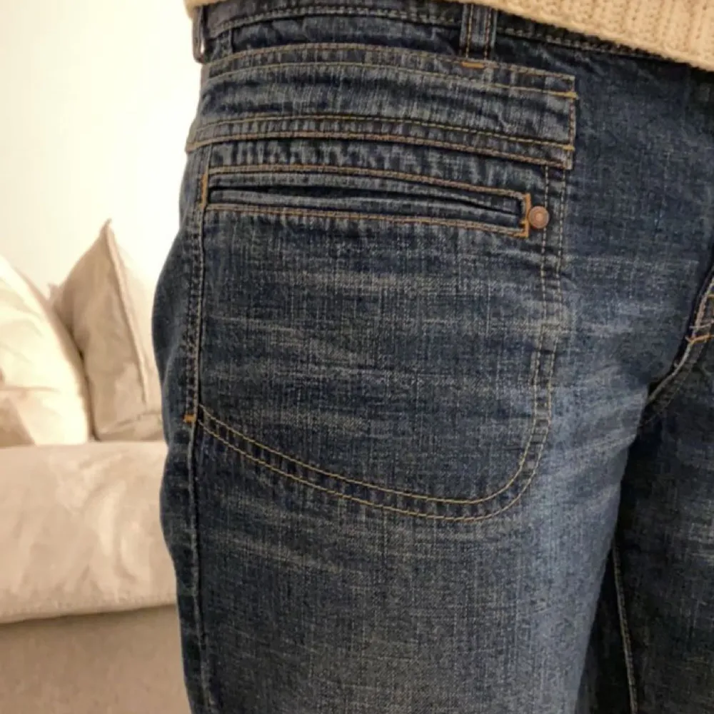 Unika dieseljeans med låg midja, väldigt fint skick!!. Jeans & Byxor.