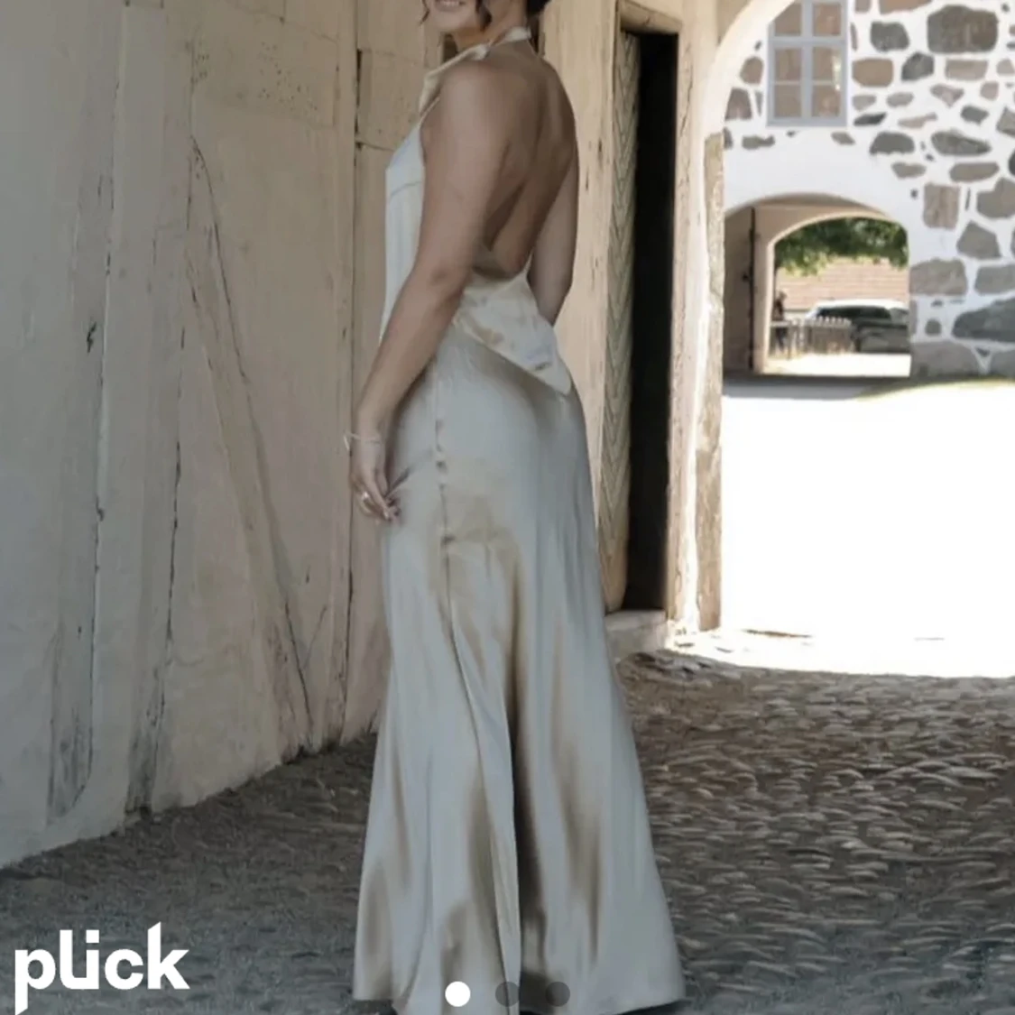 Balklänning champange