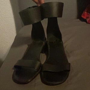 Sandals  - Black sandals  Slightly used  Size 38 