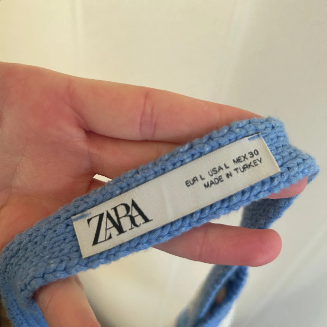 Zara halter neck stickad topp - 91